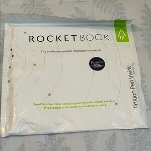 Rocketbook Fusion Reusable Notebook - White